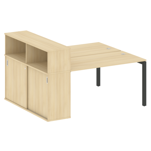 Бенч-система с шкафом-купе на П-обр. м/к Metal System Quattro 50БП.РС-СШК-2.3 фото 10 Бенч-система с шкафом-купе на П-обр. м/к Metal System Quattro 50БП.РС-СШК-2.3 фото 10