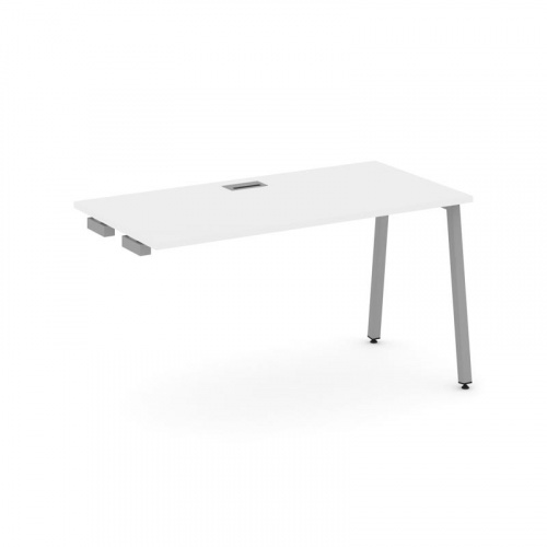 Style Project Стол-приставка к опор. элем. SN-4A.OPRS-013 Антрацит/Металл Белый 1380*700*750 фото 8 Style Project Стол-приставка к опор. элем. SN-4A.OPRS-013 Антрацит/Металл Белый 1380*700*750 фото 8