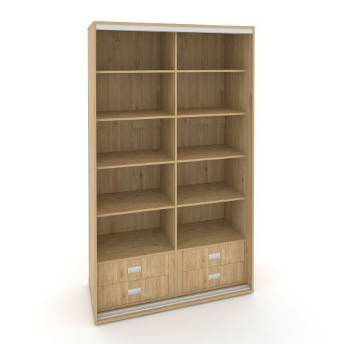 Корпус 2-х секционного шкафа высокого L=1200мм Maris SH.K2-2.1 K4 фото 5