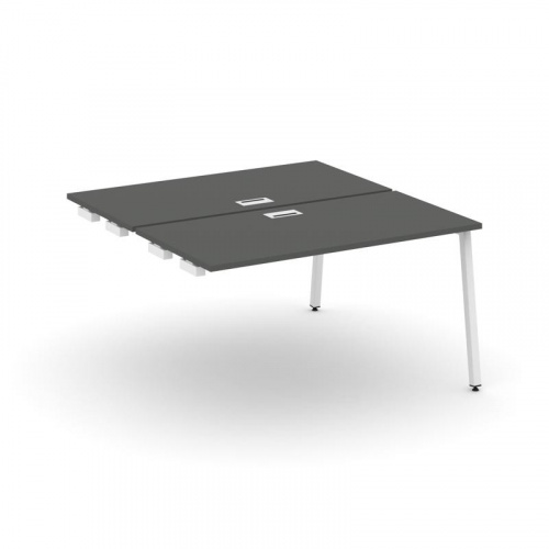 Style Project Стол-приставка к опор. элем. SN-4A.DPRS-013 Дуб Наварра/Металл Антрацит 1380*1432*750 фото 23