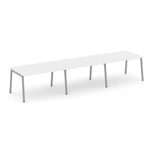 Style Project Стол переговорный SN-4A.SPRG-021.3 Белый/Металл Антрацит 2940*980*750 фото 5