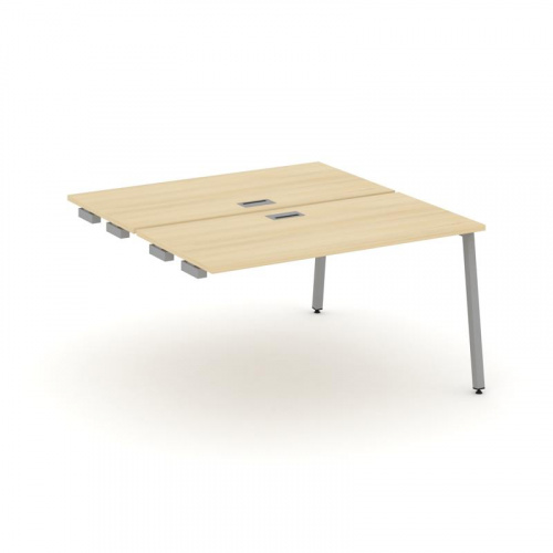 Style Project Стол-приставка к опор. элем. SN-4A.DPRS-013 Дуб Наварра/Металл Антрацит 1380*1432*750 фото 5