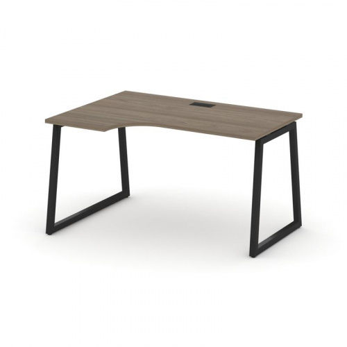 Style Project Стол рабочий эргоном. SN-4T1.SPA-001(L) Акация Лорка/Металл Антрацит/Заглушка Пластик фото 5 Style Project Стол рабочий эргоном. SN-4T1.SPA-001(L) Акация Лорка/Металл Антрацит/Заглушка Пластик фото 5