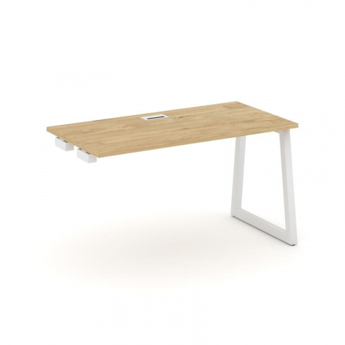 Style Project Стол-приставка к опор. элем. SN-5T1.OPRS-024 Акация Лорка/Металл Антрацит/Заглушка Пла фото 3