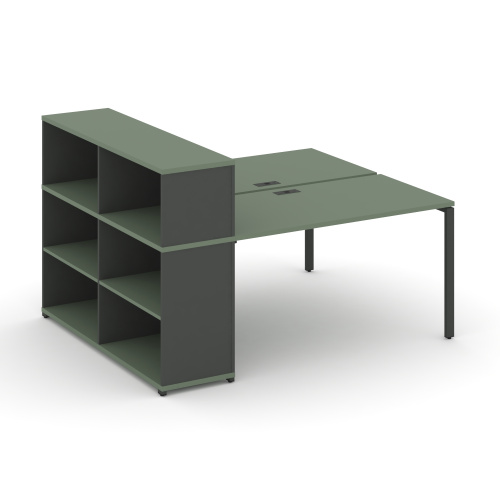 Бенч-система с опорным стеллажом с надставкой Concept CN.DRS-209 фото 2 Бенч-система с опорным стеллажом с надставкой Concept CN.DRS-209 фото 2