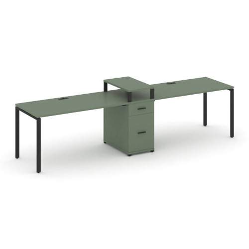 Бенч-система на 2 места с 1 опорной тумбой Concept CN.ORS-422 Бенч-система на 2 места с 1 опорной тумбой Concept CN.ORS-422