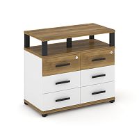Тумба приставная с 6 ящиками Concept CN.TSP-009 B