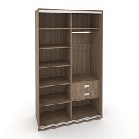 Корпус 2-х секционного шкафа высокого L=1700мм Maris SH.K2-7.1 K3