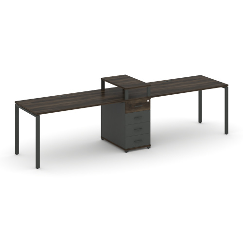 Бенч-система на 2 места с 1 опорной тумбой Concept CN.ORS-417 фото 3