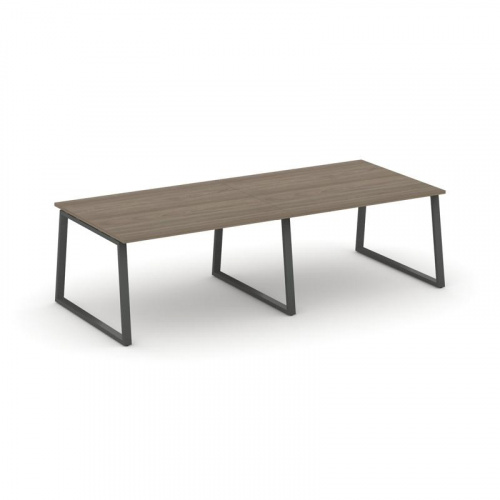 Style Project Стол переговорный SN-6T1.SPRG-044.3 Акация Лорка/Металл Антрацит 3160*1180*750 фото 25