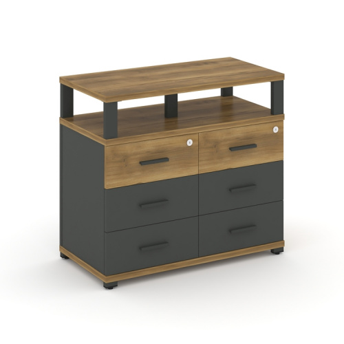 Тумба приставная с 6 ящиками Concept CN.TSP-009 A