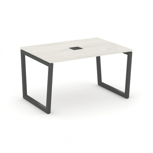 Style Project Стол переговорный SN-5T2.SPRG-002 Акация Лорка/Металл Антрацит/Заглушка Металл Антраци фото 24