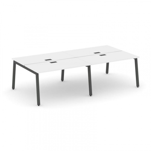 Style Project Рабочая станция 2-х сторон. SN-5A.DRS-032 Белый/Металл Антрацит 2360*1232*750 фото 28
