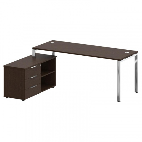 Стол руководителя с тумбой Metal System Direct БГ.СРТ-5.7 (L) фото 2 Стол руководителя с тумбой Metal System Direct БГ.СРТ-5.7 (L) фото 2