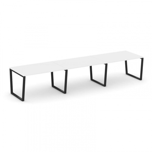 Style Project Стол переговорный SN-6T2.SPRG-022.3 Акация Лорка/Металл Антрацит 3540*980*750 фото 4