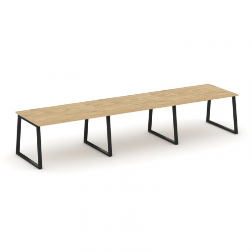 Style Project Стол переговорный SN-6T1.SPRG-022.3 Акация Лорка/Металл Антрацит 3540*980*750 Style Project Стол переговорный SN-6T1.SPRG-022.3 Акация Лорка/Металл Антрацит 3540*980*750