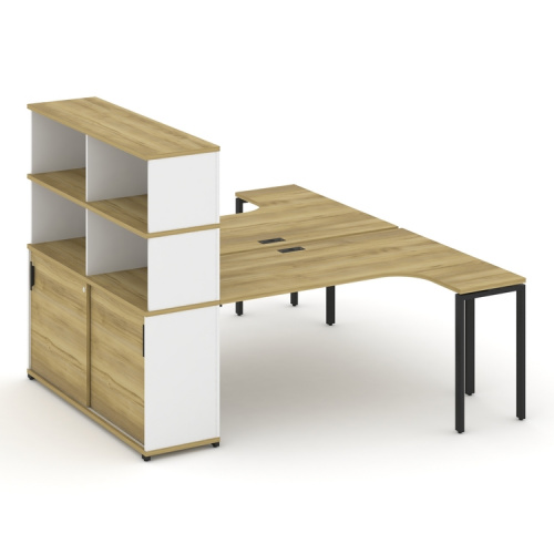 Бенч-система с опорным шкафом-купе с надставкой Concept CN.DSA-222 фото 6 Бенч-система с опорным шкафом-купе с надставкой Concept CN.DSA-222 фото 6