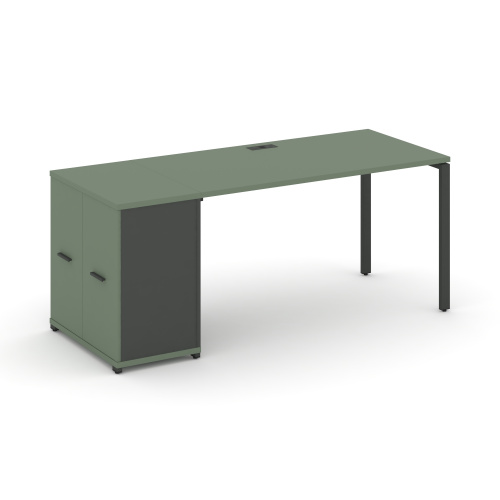 Стол офисный с опорным распашным шкафом Concept CN.SP-217 фото 2 Стол офисный с опорным распашным шкафом Concept CN.SP-217 фото 2