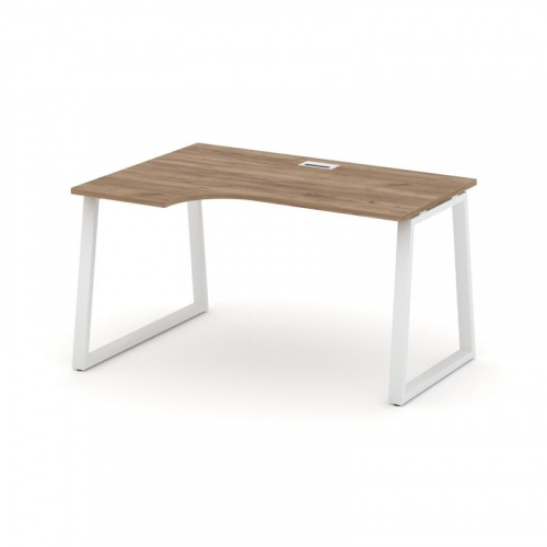 Style Project Стол рабочий эргоном. SN-6T1.SPA-001(L) Акация Лорка/Металл Антрацит/Заглушка Пластик фото 11 Style Project Стол рабочий эргоном. SN-6T1.SPA-001(L) Акация Лорка/Металл Антрацит/Заглушка Пластик фото 11