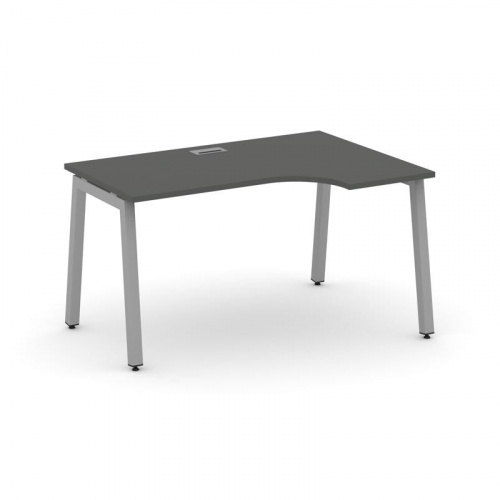 Style Project Стол рабочий эргоном. SN-5A.SPA-022(R) Дуб Наварра/Металл Антрацит 1580*800/980*750 фото 7 Style Project Стол рабочий эргоном. SN-5A.SPA-022(R) Дуб Наварра/Металл Антрацит 1580*800/980*750 фото 7