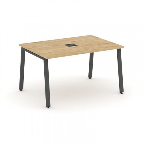 Style Project Стол переговорный SN-6A.SPRG-001 Акация Лорка/Металл Антрацит 980*980*750 фото 15