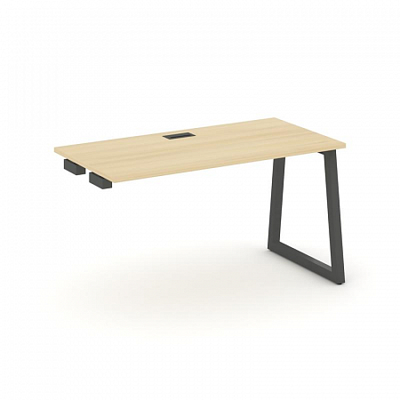 Style Project Стол-приставка к опор. элем. SN-5T1.OPRS-013 Акация Лорка/Металл Антрацит/Заглушка Пла