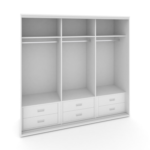 Корпус 3-х секционного шкафа низкого L=2219мм Maris SH.K3-5.2 K4 фото 7