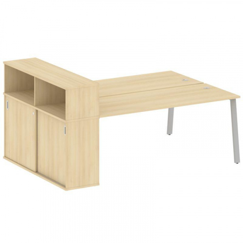 Бенч-система с шкафом-купе на А-обр. м/к Metal System БА.РС-СШК-2.5 фото 7