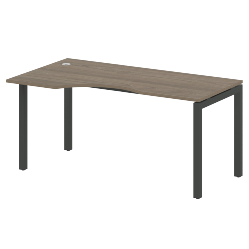 Стол криволинейный левый на П-обр. м/к Metal System Quattro 50БП.СА-1 (L)