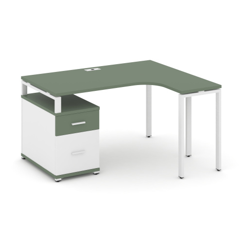 Стол эргономичный с опорной тумбой Concept CN.SA-302(R) Стол эргономичный с опорной тумбой Concept CN.SA-302(R)