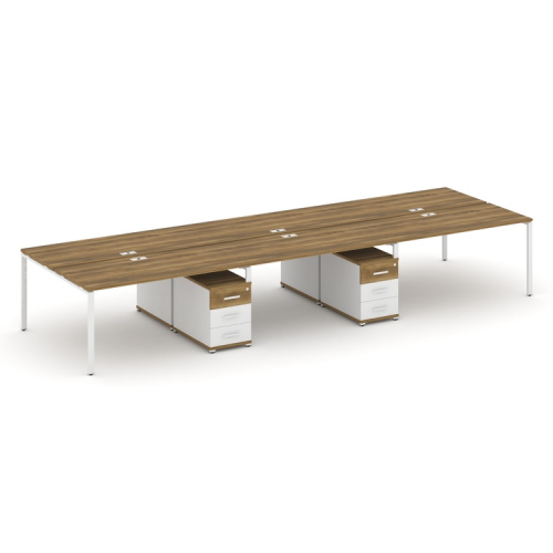 Бенч-система на 6 мест с 2 опорными тумбами Concept CN.DRS-344 фото 8 Бенч-система на 6 мест с 2 опорными тумбами Concept CN.DRS-344 фото 8