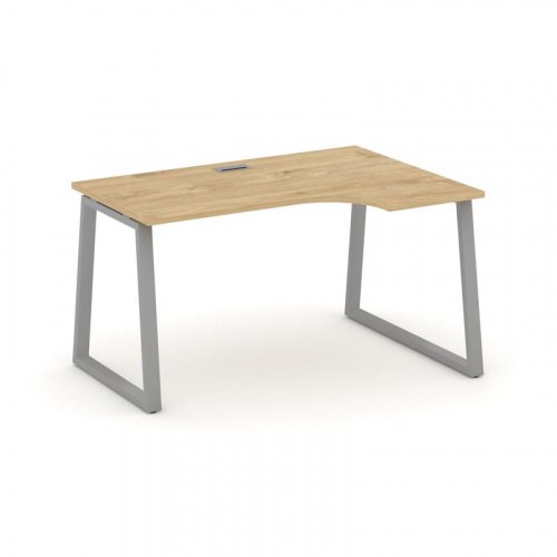 Style Project Стол рабочий эргоном. SN-6T1.SPA-011(R) Акация Лорка/Металл Антрацит/Заглушка Пластик фото 2 Style Project Стол рабочий эргоном. SN-6T1.SPA-011(R) Акация Лорка/Металл Антрацит/Заглушка Пластик фото 2