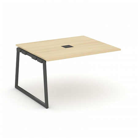 Style Project Проходной наб. элем. перег. стола SN-4T1.NSPRG-034 Акация Лорка/Металл Антрацит/Заглуш