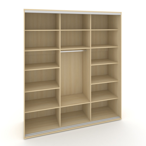 Корпус 3-х секционного шкафа высокого L=1919мм Maris SH.K3-3.1 K4