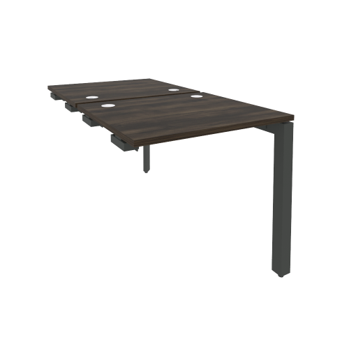 Стол-приставка двойной на П-обр. м/к Onix O.MP-D.SPR-0.7 фото 3