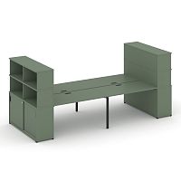 Бенч-система с опорными шкафами-купе Concept CN.DRS-287